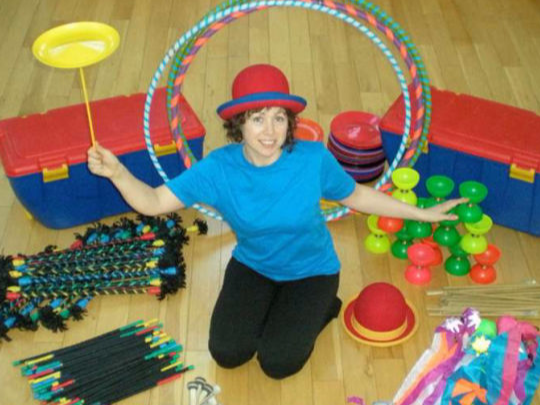 Circus Skills Workshops for Birthday Parties