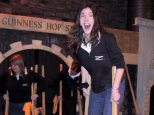 Cirucs skills workshops for team building events