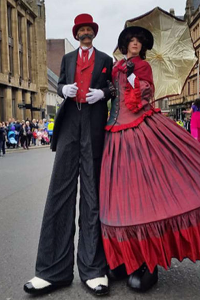 Victorian and Dickensian themed acts and entertainment
